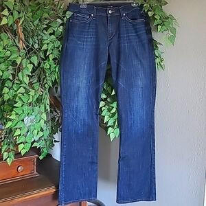 Joe's Jeans Curvy Bootcut jeans in dark Ryder wash. Size 30